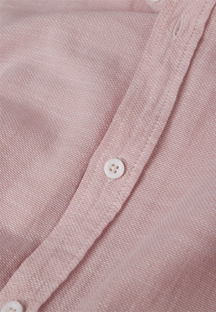 Hemd in Leinen-Optik