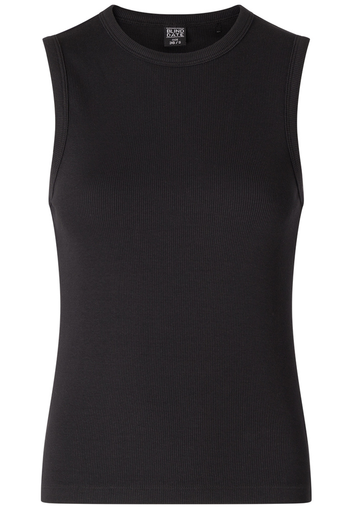 Top mit Ripp-Struktur