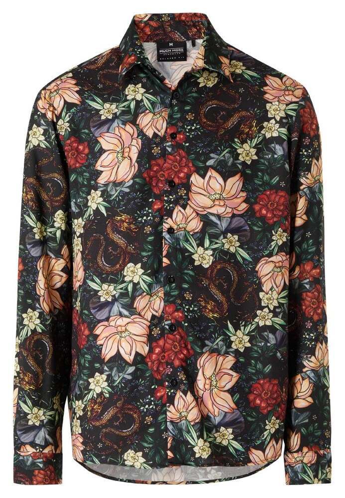 Hemd mit Blumen-Muster