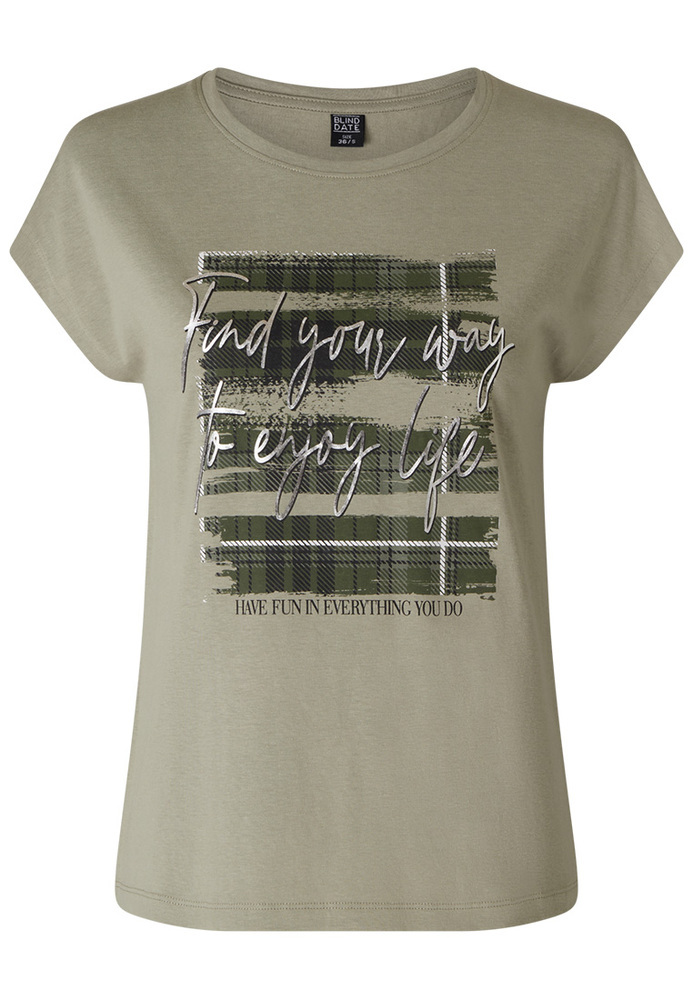 Shirt mit Front-Print