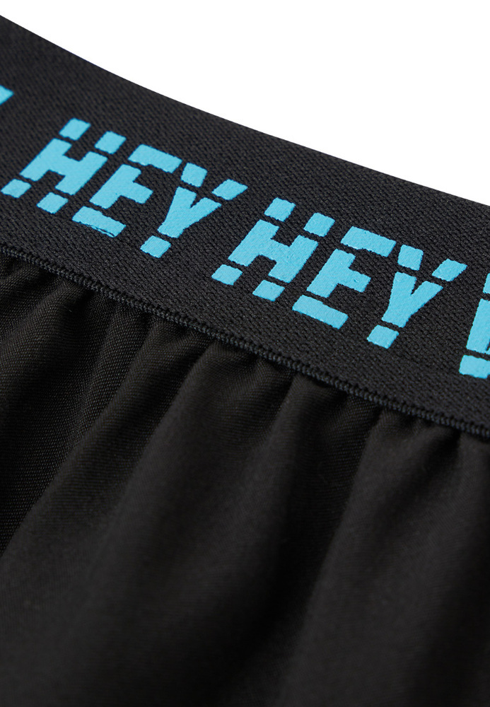 Bikini-Shorts mit Schriftzug