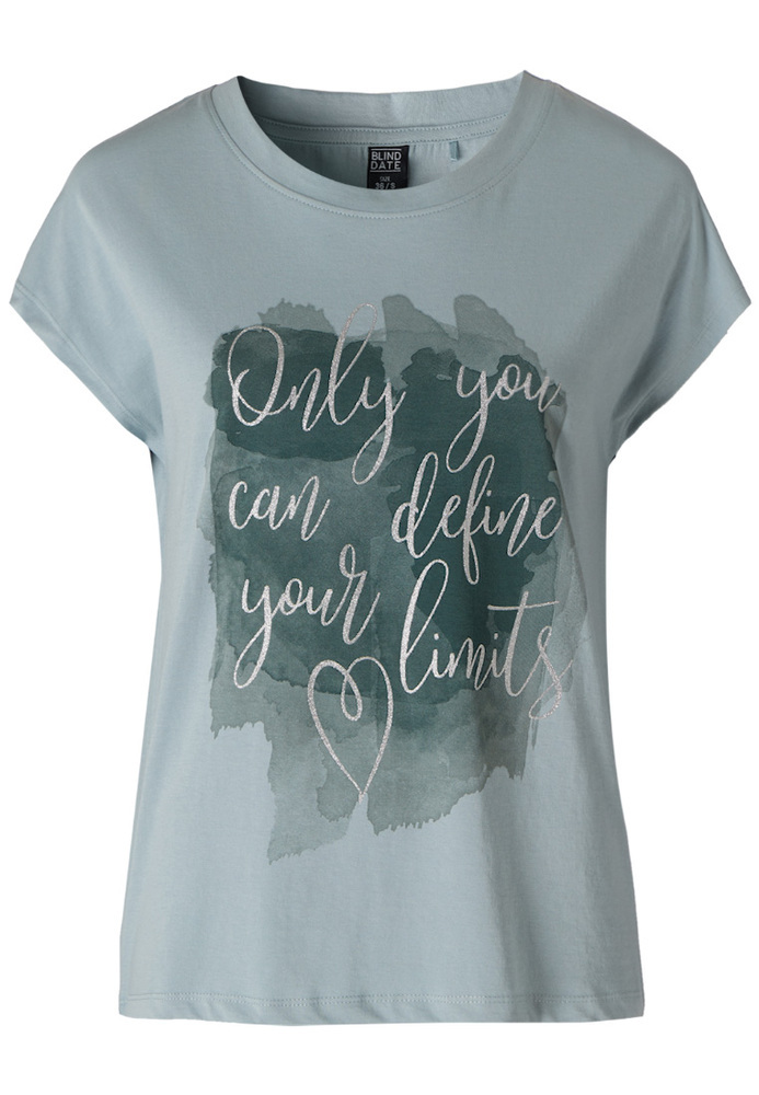 Shirt mit Sprüche-Druck Shirt mit Sprüche-Druck