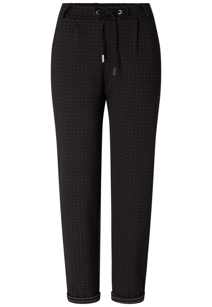 Stoffhose mit All-Over-Muster Stoffhose mit All-Over-Muster