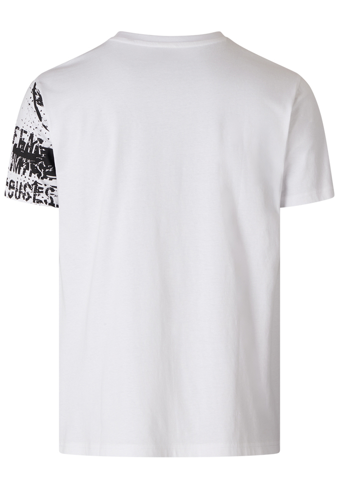 T-Shirt mit Paint-Brush-Effekt