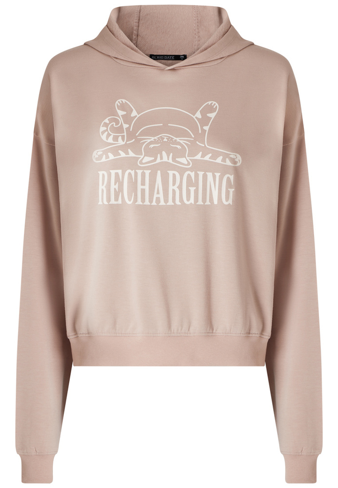 Pyjama-Shirt mit Kapuze