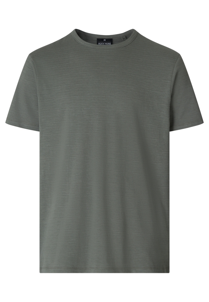 T-Shirt in Slub-Optik