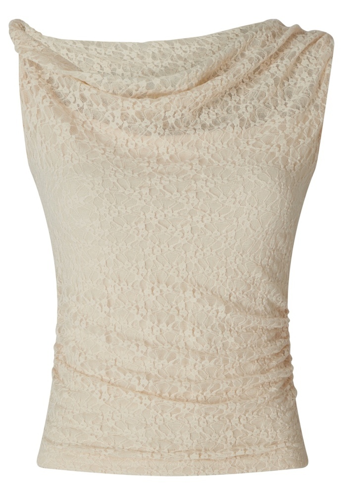 Asymmetrisches Spitzentop