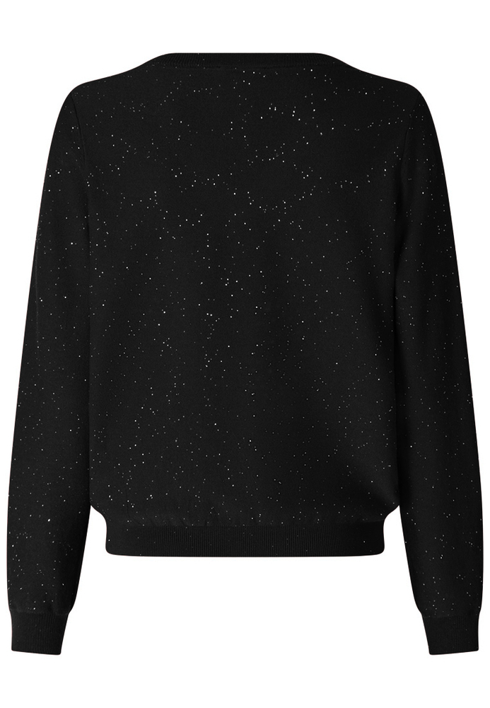 Pullover im Glitzer-Design