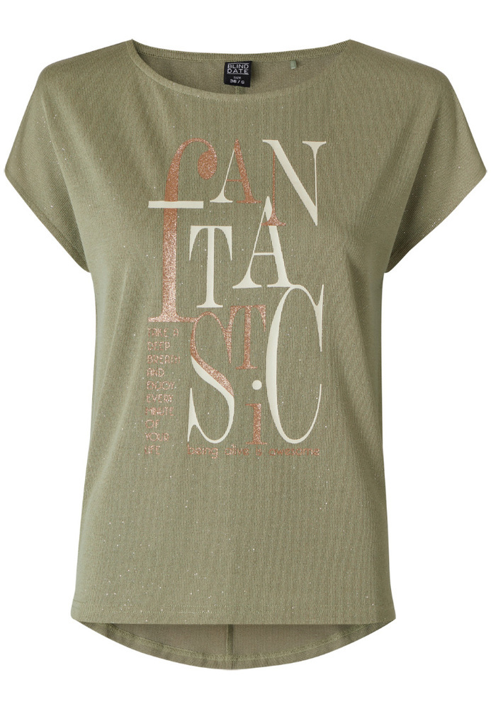 Shirt mit Foliendruck Shirt mit Foliendruck