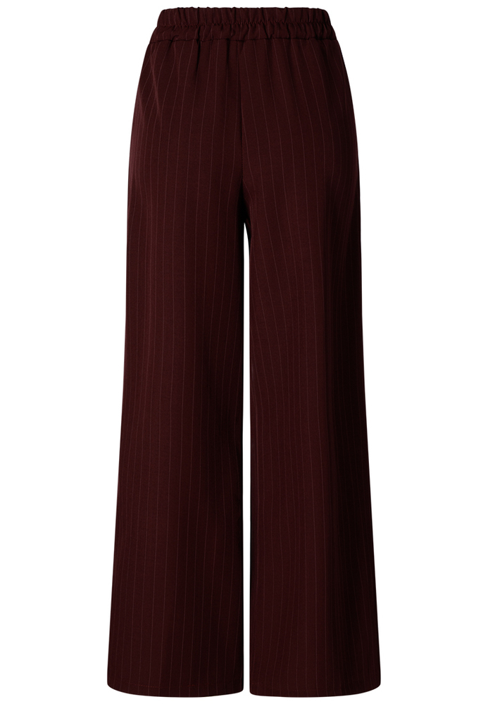 Wide-Leg Bundfaltenhose