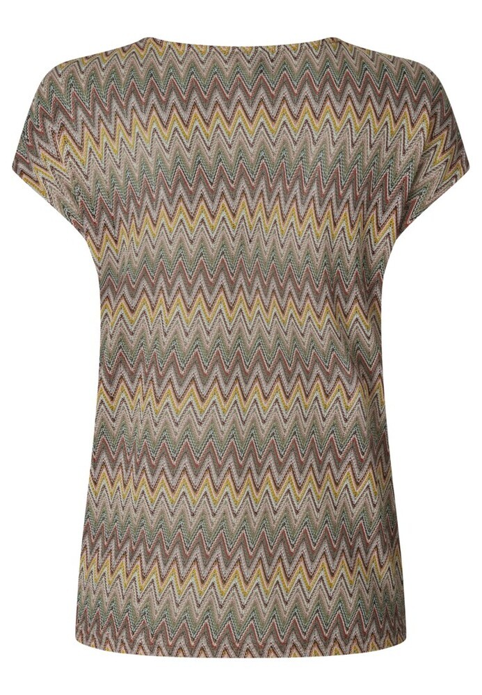 Shirt mit Zickzack-Muster