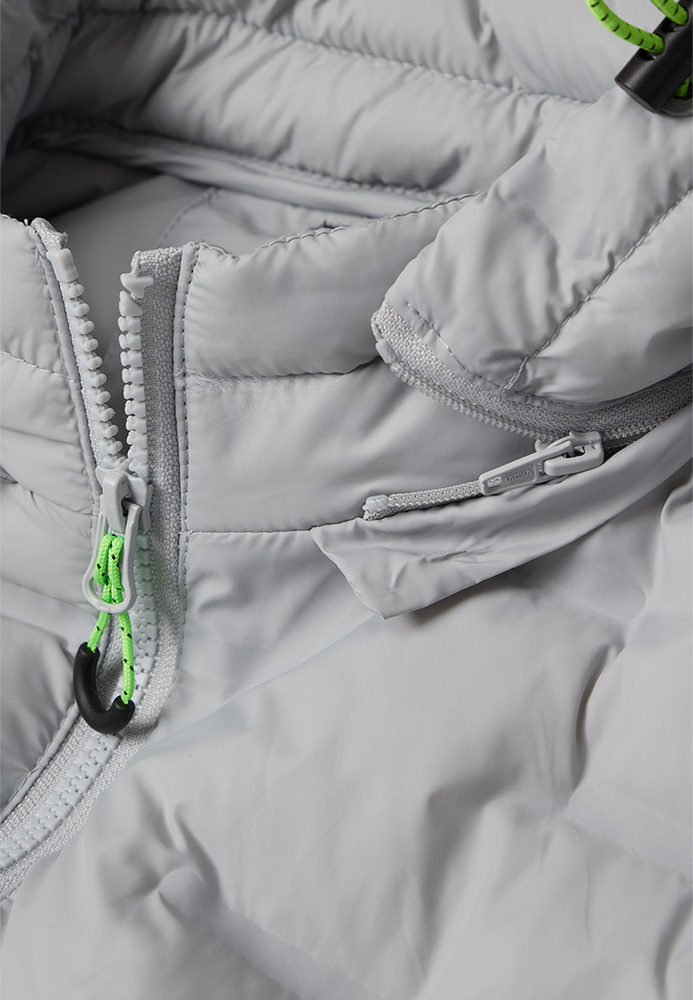 Steppweste mit All-Over-Muster