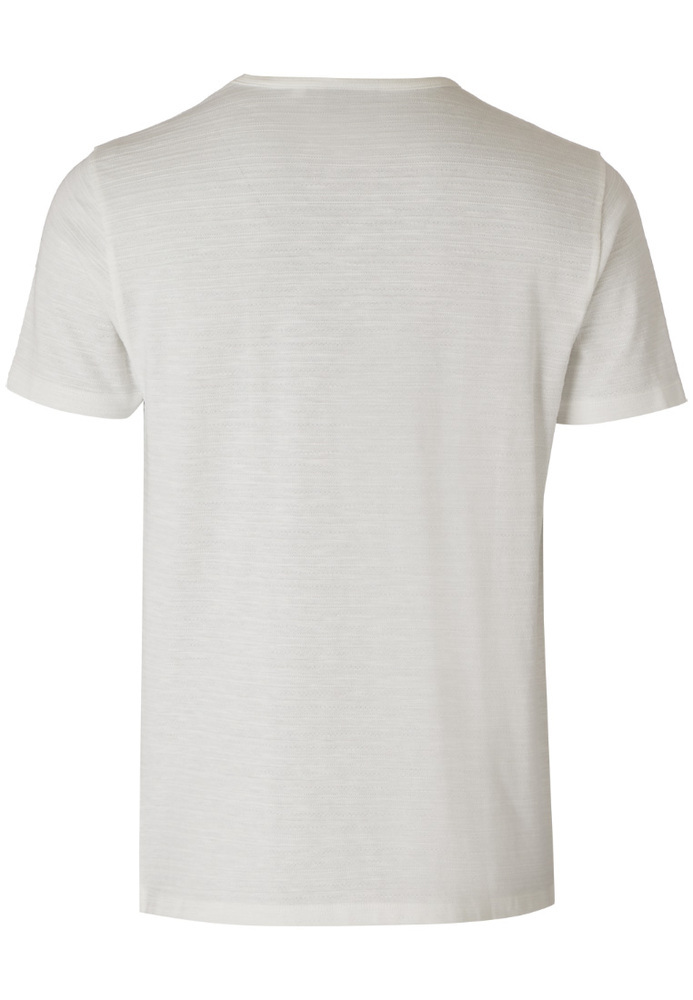 T-Shirt mit Material-Struktur