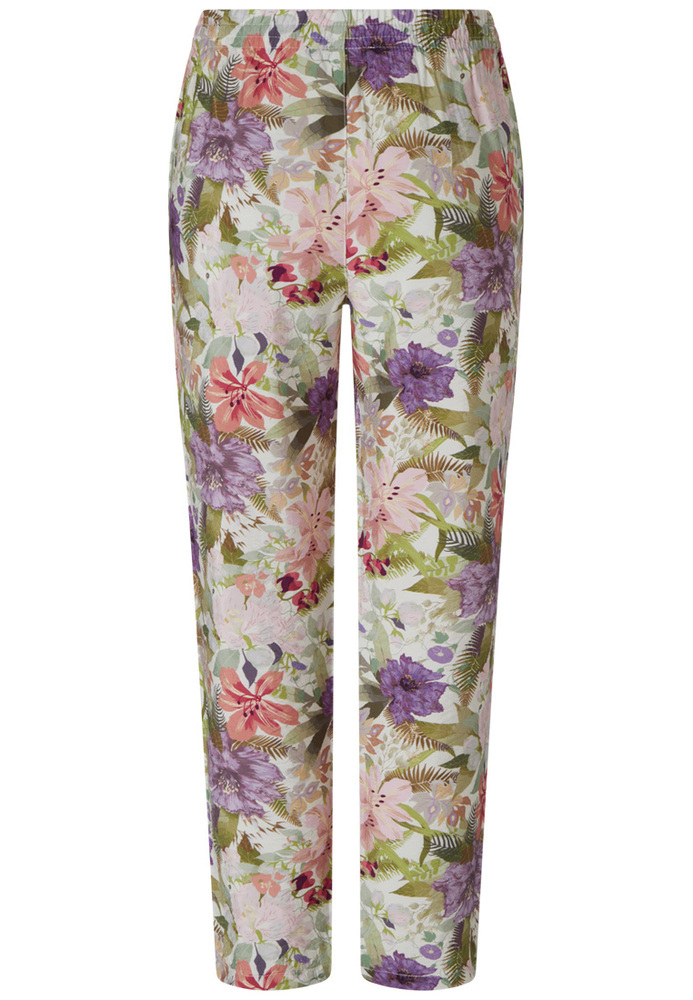 Stoffhose mit Blumenmuster