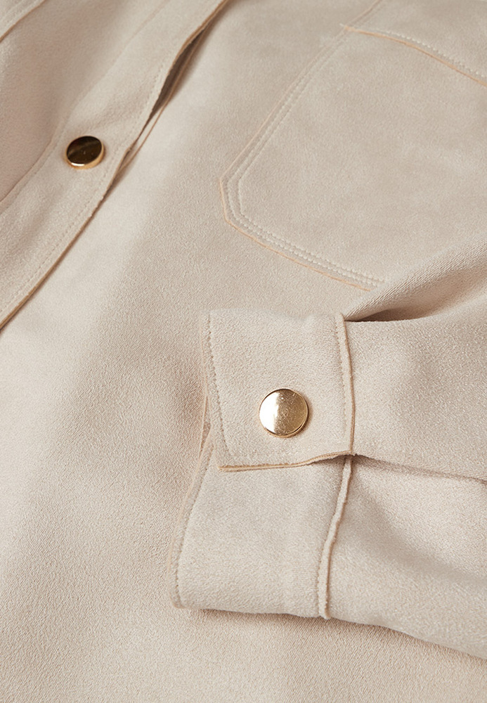 Shacket im Cropped-Design