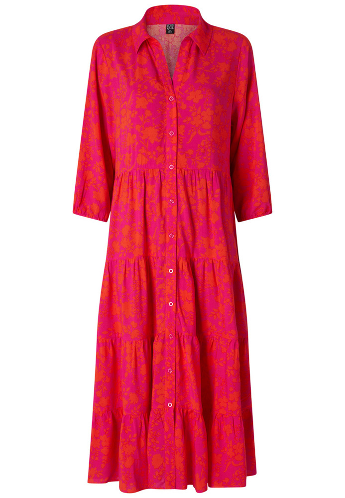 Kleid mit Stufenrock