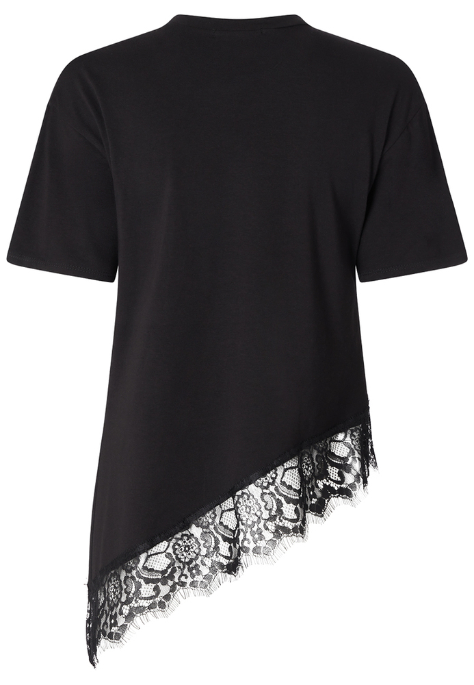 Shirt mit Spitzendetail