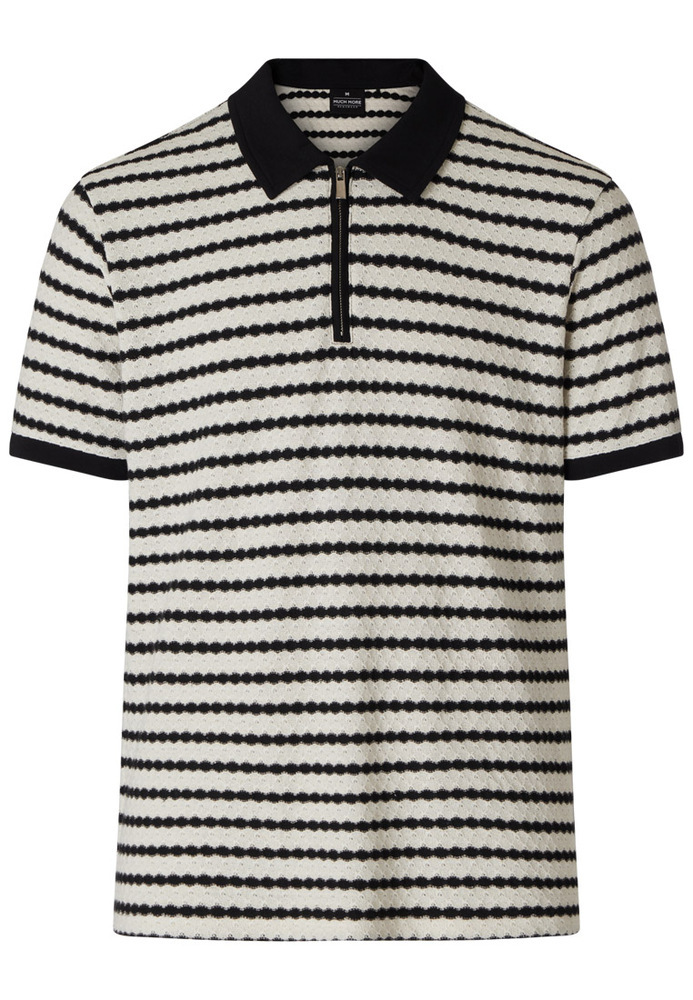 Polo mit Streifenmuster