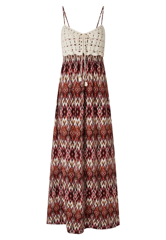 Langes Kleid Crochet
