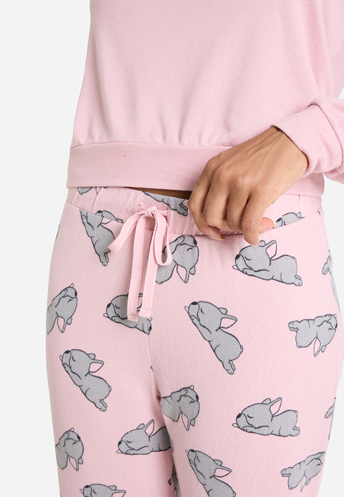 Pyjama-Hose mit All-Over-Print