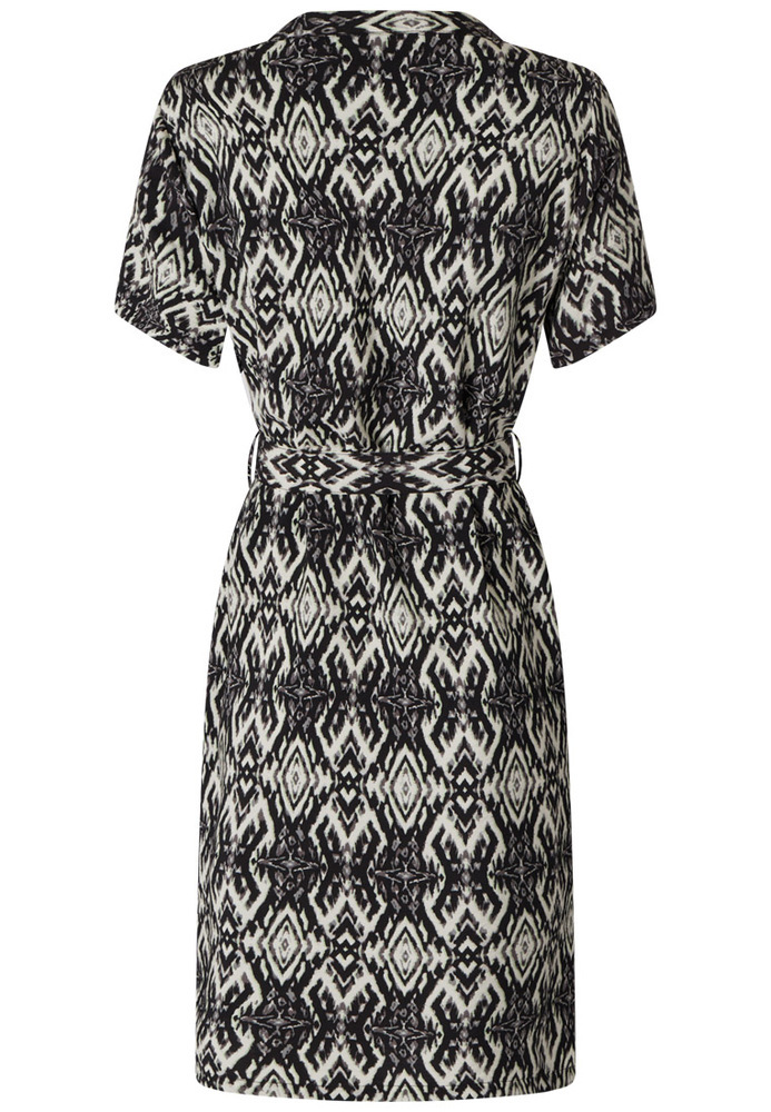 Blusenkleid mit All-Over-Muster