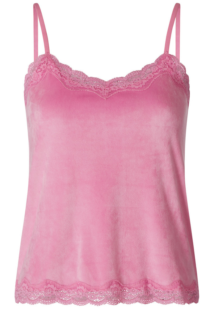 Pyjama-Top mit Spitze