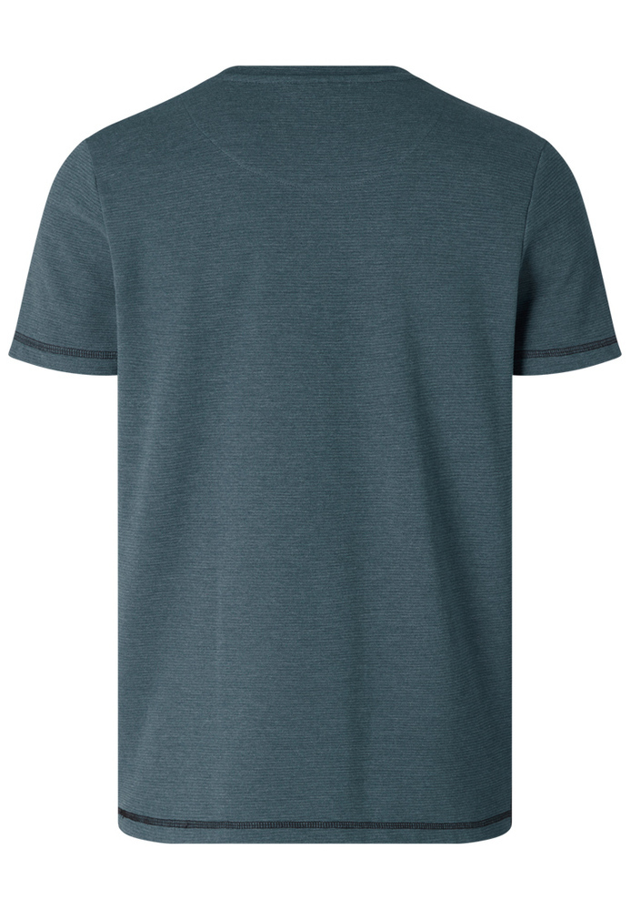 T-Shirt im Henley-Design