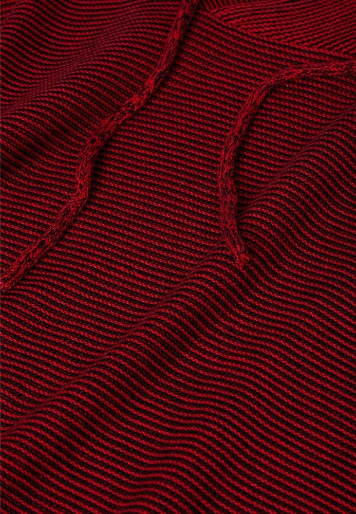 Strickpulli mit Schalkragen