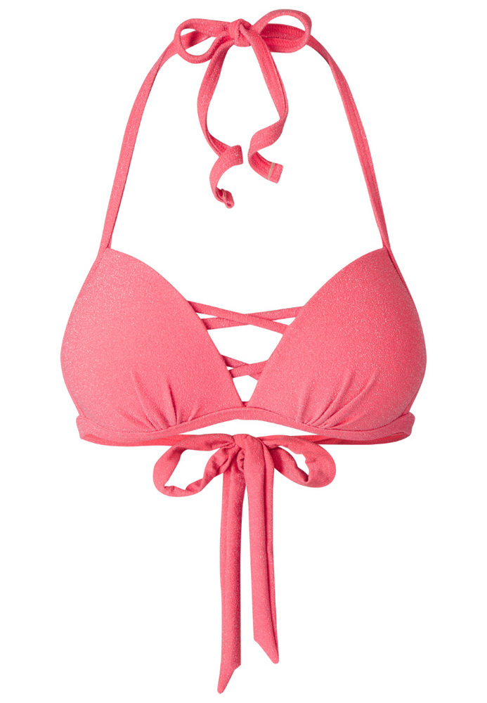 Bikini-Top mit Schnür-Detail