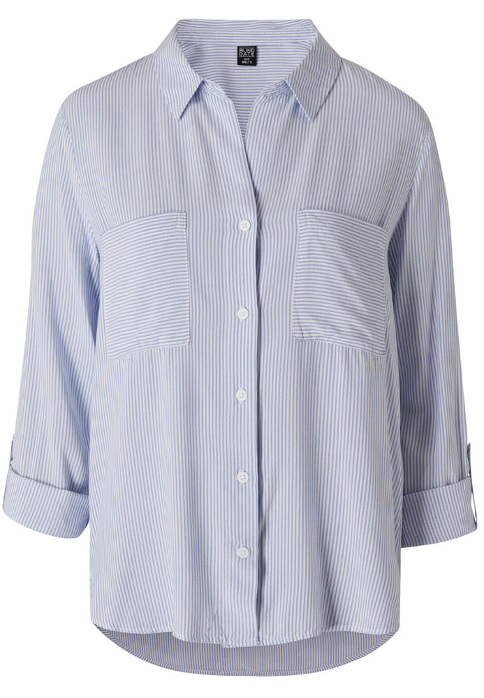 Bluse mit Brusttaschen Bluse mit Brusttaschen