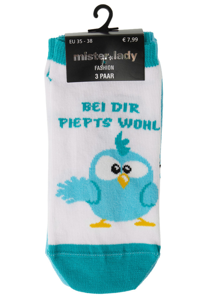 Sneaker Socken im 3er-Pack