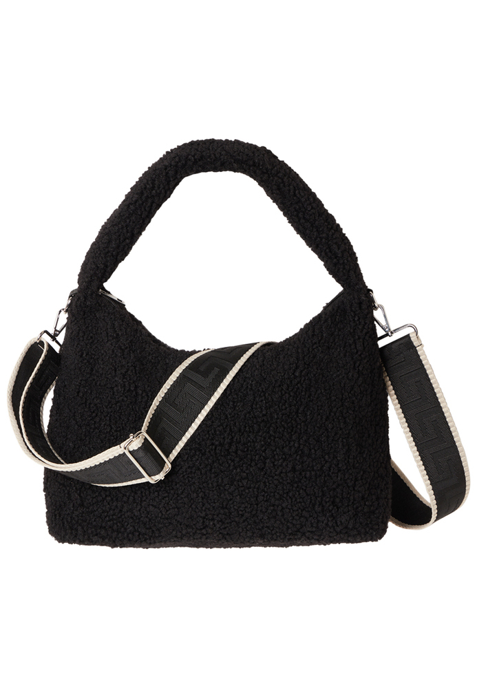 Tasche mit Teddyfell-Optik Tasche mit Teddyfell-Optik