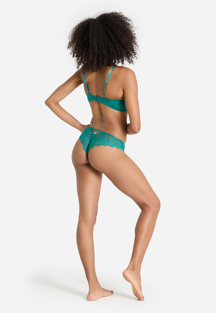 Brazilian Slip mit Spitze