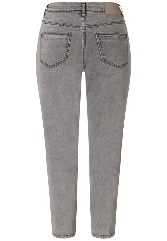 High Waist Slim Cropped Jeans