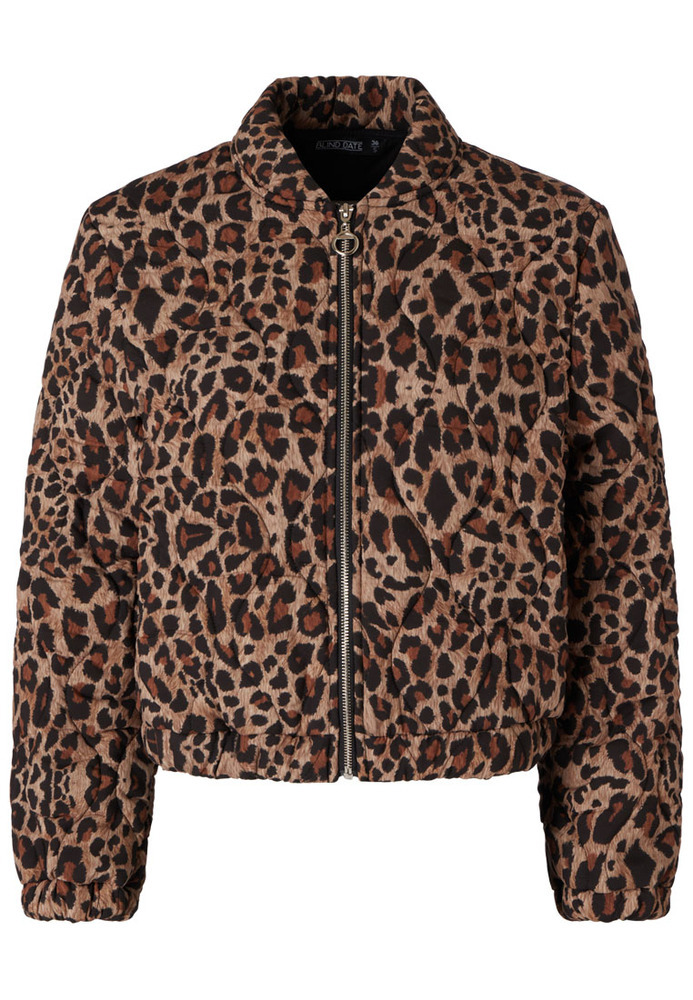 Bomberjacke im Leo-Style