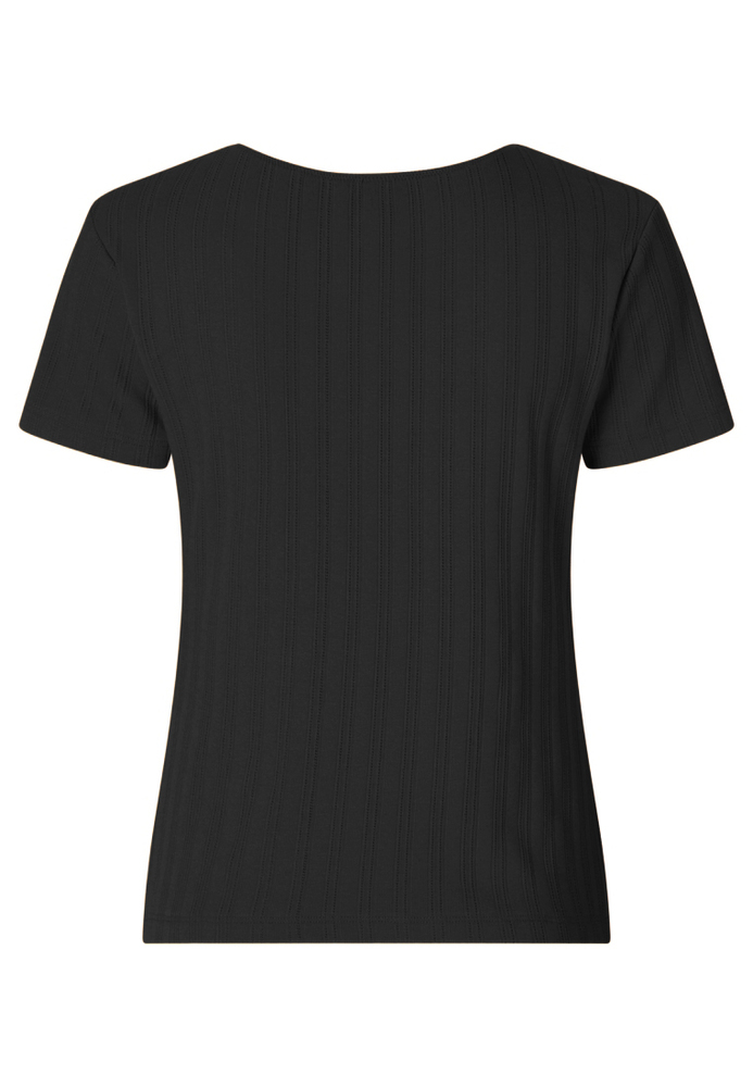 Shirt mit Ajour-Struktur
