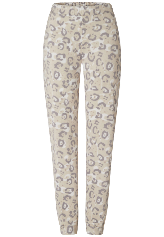 Pyjama-Hose im Leo-Look