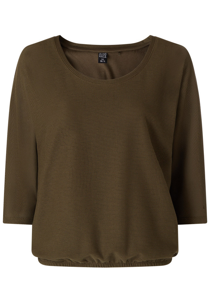 Shirt mit All-Over-Struktur