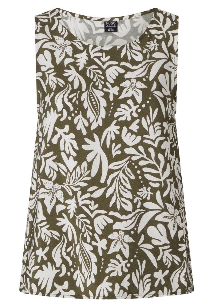 Blusentop Allover-Print
