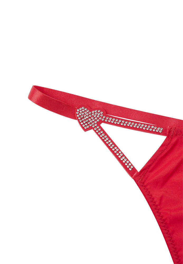 String mit Herz-Details