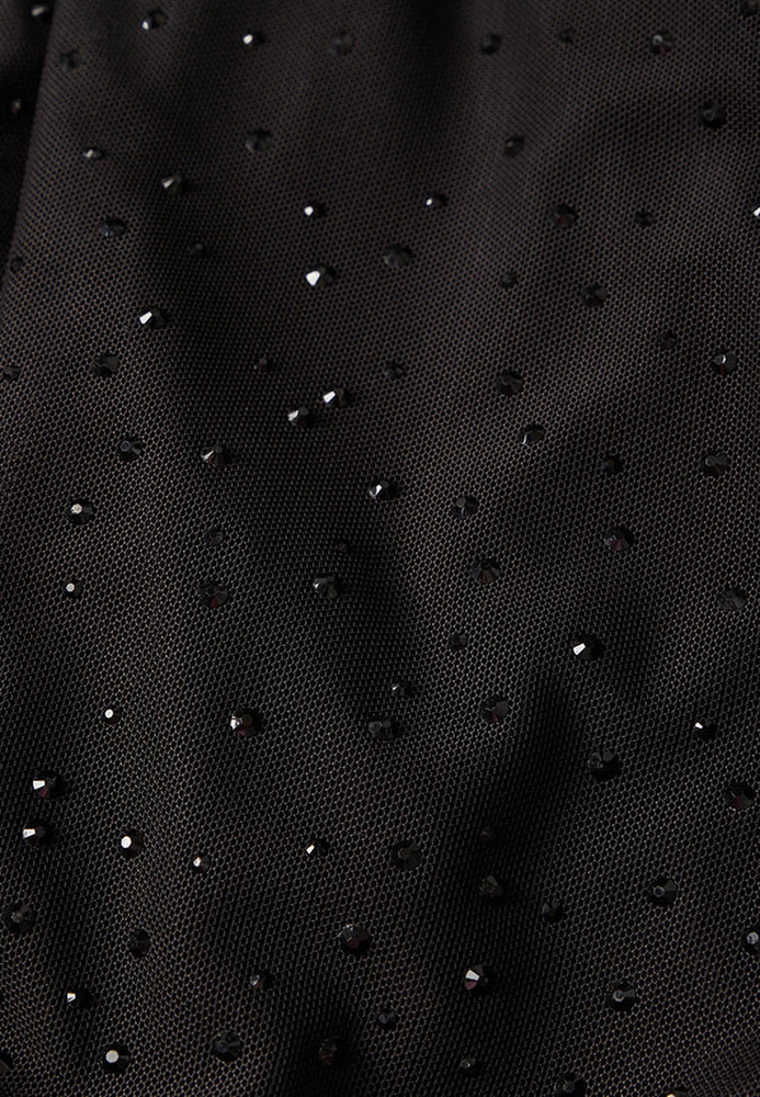 Longsleeve mit Strasssteinen