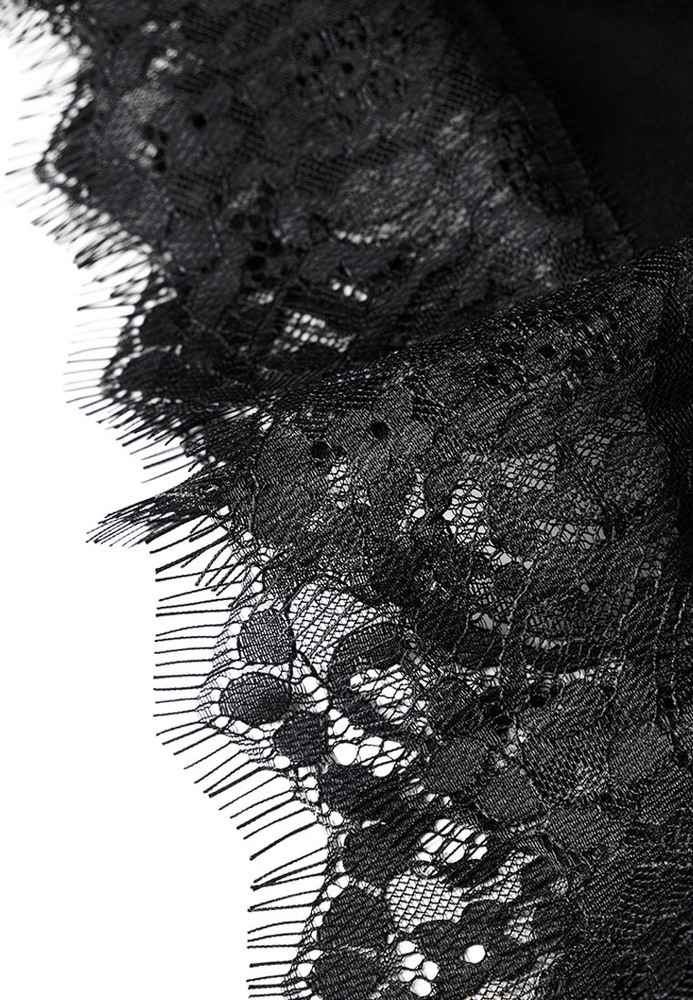 Shirt mit Spitzendetail