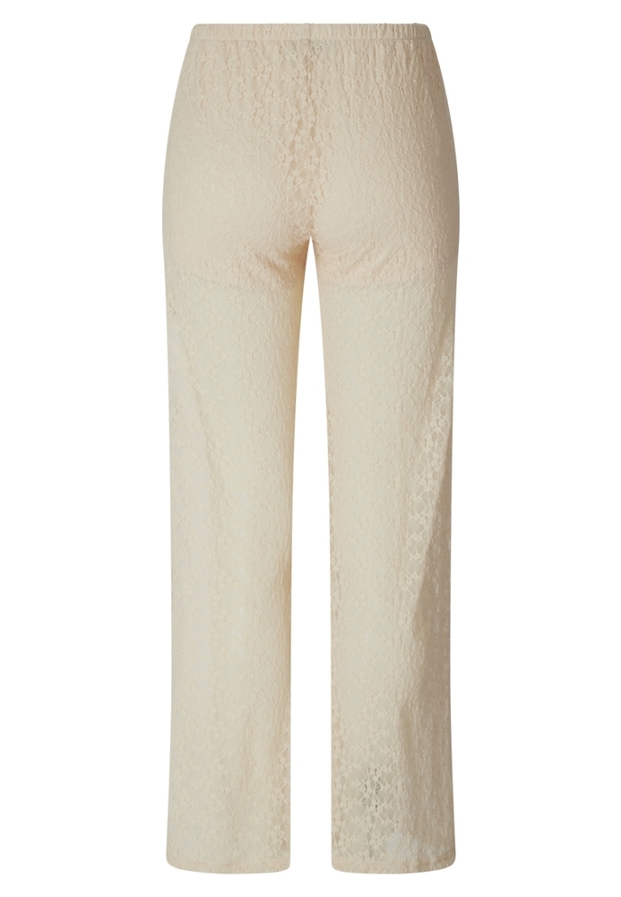 Wide Leg Hose aus Spitze