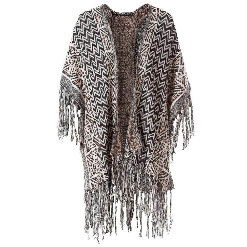 Strickjacke mit Jacquard-Muster