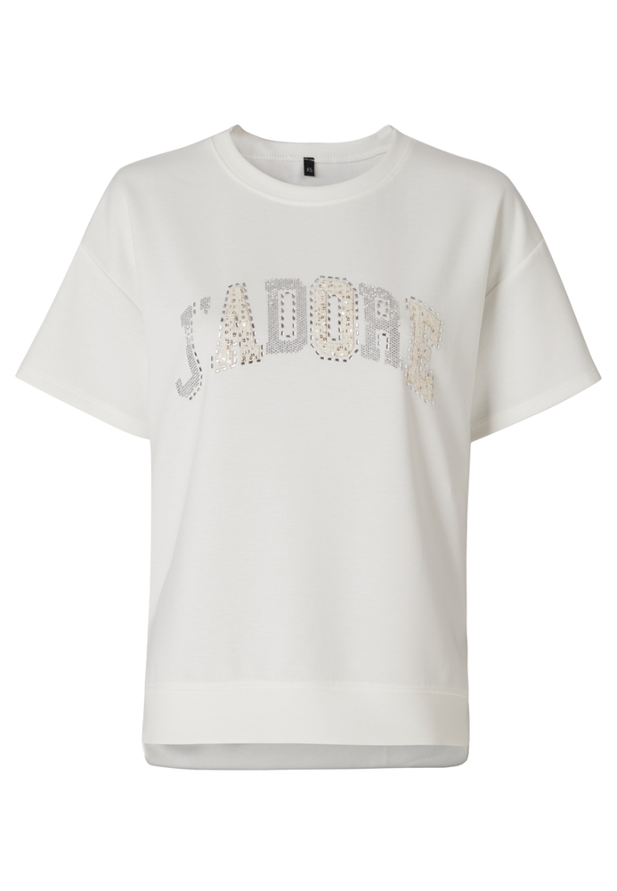 Sweatshirt mit Schmuckdetail