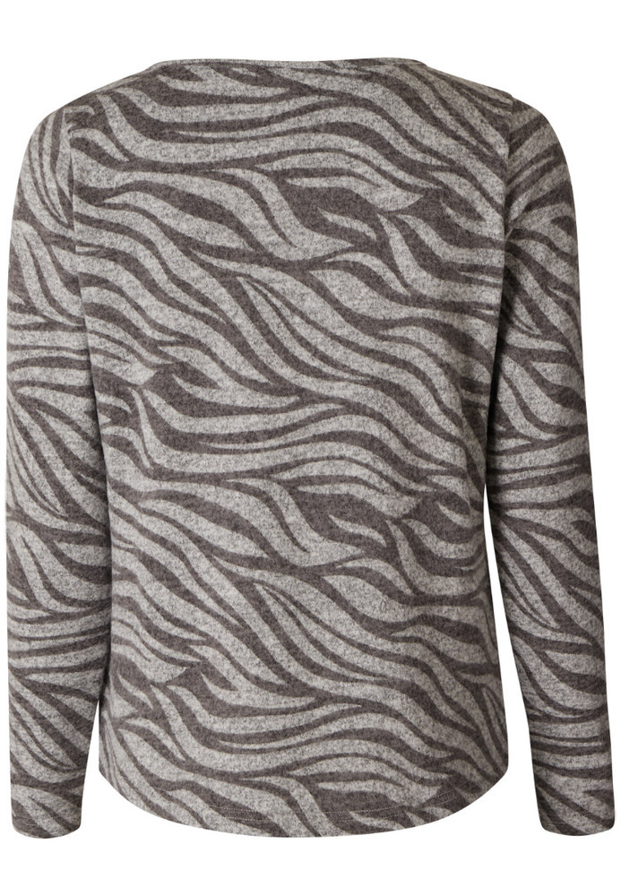 Langarmshirt mit All-Over-Print