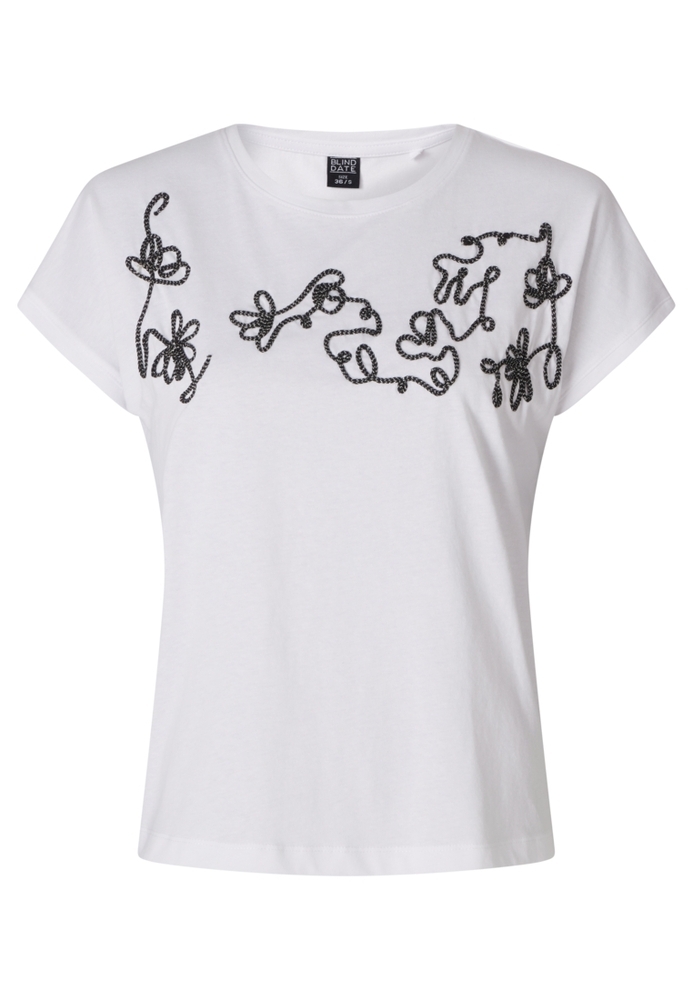 Shirt mit Blumen-Motiv