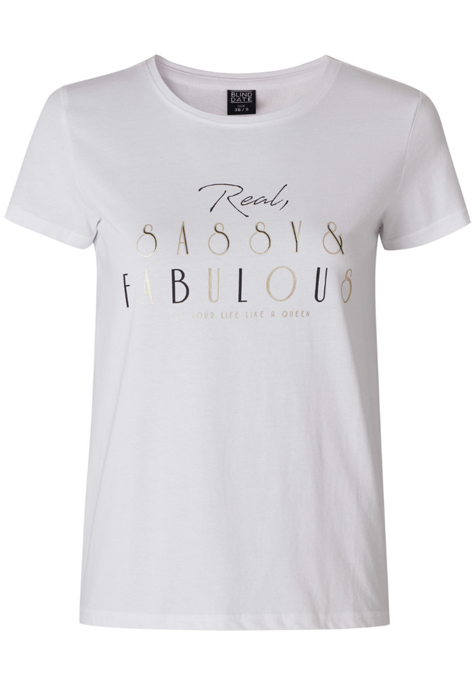 Shirt mit Schriftzug-Print Shirt mit Schriftzug-Print