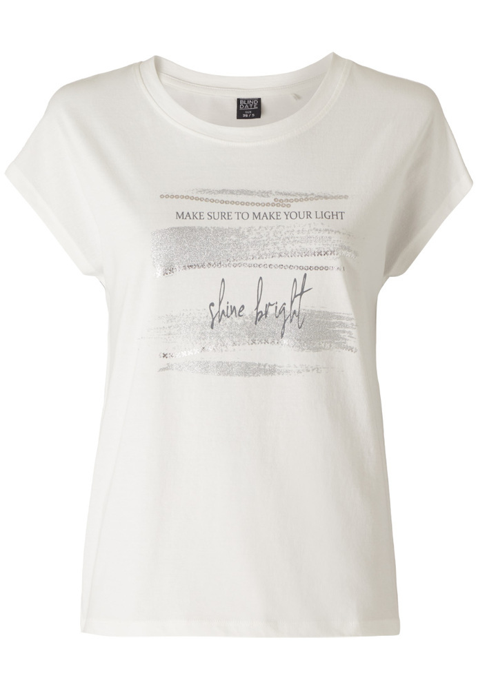 Shirt mit Folien-Print