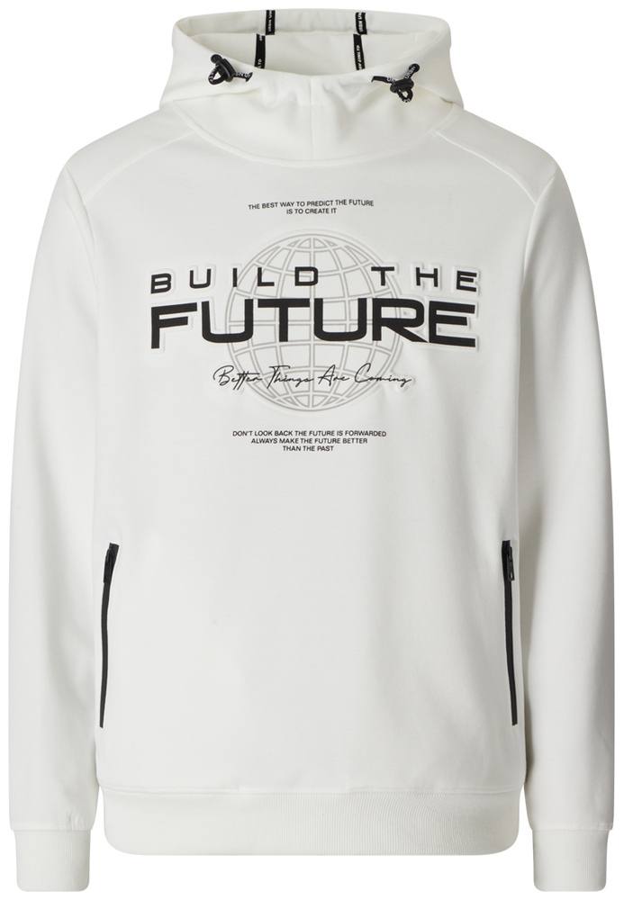 Hoodie mit Stehkragen